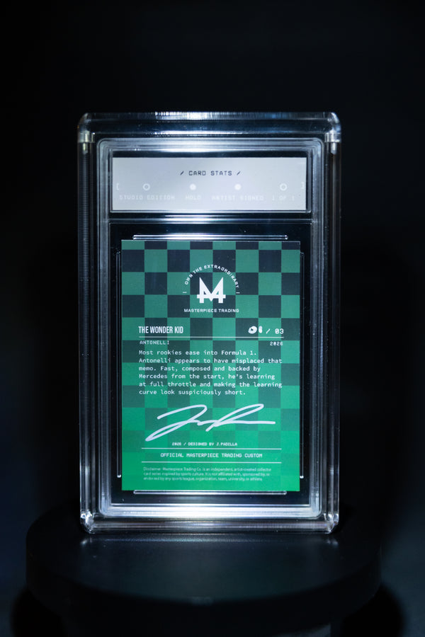 F1 Portrait Series | The Wonder Kid | Checkered Holo /3